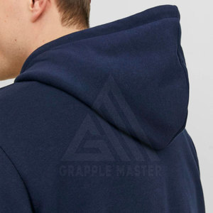 Nouveauté : sweats à capuche d'hiver personnalisés en coton/polyester pour hommes avec logo personnalisé, motif uni - meilleur prix, vente flash - Product Image 6