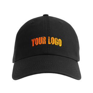 Gorra de béisbol común de 6 paneles de algodón 100% de alta calidad, logotipo de letra personalizado, bordado 3D, ropa deportiva al aire libre, gorras para hombres de todos los tamaños - Product Image 1