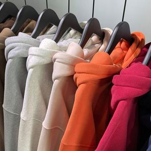 Vente chaude 360gsm 100% coton plaine polaire lourde Logo personnalisé imprimé sweats à capuche unisexes hommes sweats à capuche vierges - Product Image 3