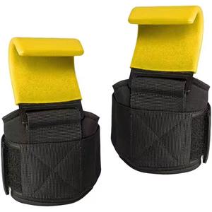 ชุดอุปกรณ์ฟิตเนสยกน้ำหนัก ราคาโรงงานขายส่ง ปี 2026  ตะขอเกี่ยวยกน้ำหนักแบบหนาพิเศษ  ที่จับยกน้ำหนักแบบมีแผ่นรอง  สายรัดข้อมือแบบมีเบาะ  สำหรับทุกเพศ - Product Image 1