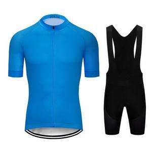 Conjunto de Uniforme de Ciclismo Personalizado de Alta Calidad para Hombre, Jersey de Ciclismo y Culote Corto con Tirantes, en Venta a Bajo Precio - Product Image 4