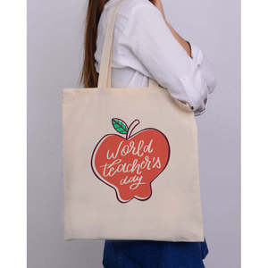 Sac fourre-tout moderne et personnalisable pour Apple, grande capacité, en cuir PU, avec fermeture éclair, idéal pour l'été, l'automne et le printemps - Product Image 1