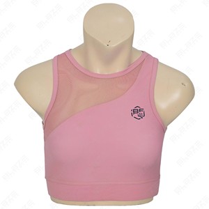 Sujetador deportivo hueco para mujer, sin costuras, de alto soporte, para yoga, acolchado, top de gimnasio, secado rápido, ropa deportiva 2026, diseño de logotipo personalizado - Product Image 5