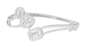 กำไลข้อมือเพชรแล็บโกรว์ดีไซน์เนอร์สำหรับผู้หญิง ทองคำแท้ 14K สีเหลือง/ขาว/โรสโกลด์ OEM - Product Image 5