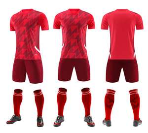 Uniforme de fútbol de secado rápido de alta calidad para hombres, camiseta juvenil con logotipo personalizado, ropa de entrenamiento única para adultos, Conjuntos recién llegados, equipos - Product Image 5