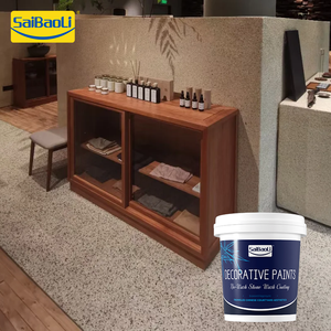 <span class=keywords><strong>Peinture</strong></span> décorative en résine effet pierre lavée – Revêtement de sol durable pour intérieur et extérieur, crée une belle texture de pierre naturelle - Product Image 5