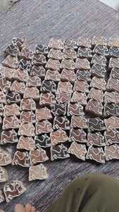 Custom Hand Carved <b>Wooden</b> Animal Themed Printing <b>Blocks</b> for Art and Craft Projects for Resale - Product Image 4