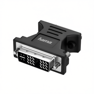 Câble adaptateur vidéo DVI VGA noir 00200340 Catégorie de produits : Adaptateurs et connecteurs - Product Image 2