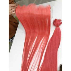 Extensiones de cabello de trama Rosa Bonestraight de tendencia caliente Paquetes de cabello humano vietnamita personalizables Pelucas de calidad súper Doble - Product Image 2