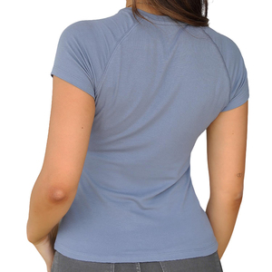 Service personnalisé OEM dernier cri pour femmes T Shirt tenue décontracté léger pour femmes T Shirt de haute qualité pour femmes - Product Image 2