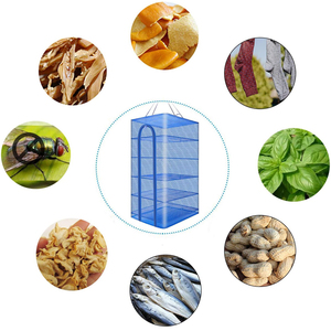 35*35*65Cm 3 Lớp 50*50*95Cm 5 Lớp Thảo Mộc Cá Lưới Treo Khô Thực Phẩm Dehydrator Lồng Câu Cá Khô Net - Product Image 3