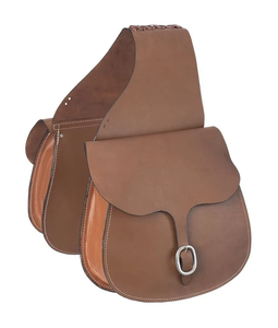 Sacs de selle de saut équestre en cuir véritable de haute qualité usinés à la main vêtements d'équitation occidentale pour chevaux - Product Image 1