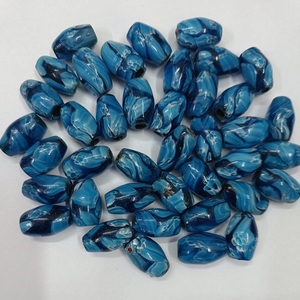 Cuentas de cristal hechas a mano mixtas al por mayor con agujeros grandes diseños de joyería de horno a granel de <span class=keywords><strong>India</strong></span> a la venta