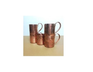 Produit le plus vendu Tasses à mule en cuivre de l'Inde pour la bière au gingembre Une tasse à mule avec logo personnalisé Tasses gravées Tasses pour cocktails - Product Image 1