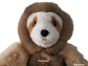 Peluche de Alpaca Perezosa, Ppunchay Perú, Suave, Bonito y Adorable - Product Image 2