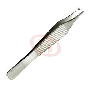 Fórceps rectos para tejidos Adson, instrumento médico de acero inoxidable para uso clínico o dental de Hospital, fórceps portagujas - Product Image 4