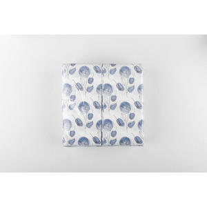 Servilletas de Papel con Diseño de Cuna, Color Azul, 40x40cm, Plegado 1/8, Suaves y Secas, 480 Unidades, B2B - Product Image 3