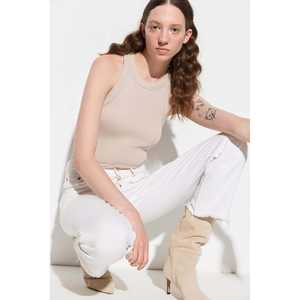 Blusa Casual de Manga Corta para Mujer con Logotipo Bordado, Cuello con Volantes, Patrón 3D, Decoraciones de Encaje con Lentejuelas, Talla XL, Tejido de Punto Holgado - Product Image 2