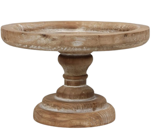 Soporte de pastel de madera marrón hecho a mano Soporte creativo de madera para cupcakes Diseño clásico Herramientas tradicionales para pasteles - Product Image 4