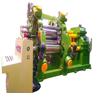 เครื่องรีดยางแบบ 3 และ 4 ลูกกลิ้ง Paxton High-Accuracy PLC Control สำหรับผ้าใยยางทำยางรถยนต์ - Product Image 1