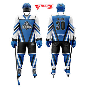 ชุดยูนิฟอร์มฮอกกี้น้ำแข็งแบบสั่งพิมพ์ลายเฉพาะสำหรับทีม |   ออกแบบเสื้อฮอกกี้คุณภาพสูงระดับมืออาชีพของคุณเอง ระบายอากาศได้ดี แห้งเร็ว - Product Image 2