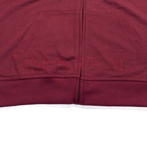 เสื้อฮู้ดดี้ผ้าเทอร์รี่คอตตอนแขนยาวแบบซิปสำหรับผู้ชาย ผลิตตามแบบ OEM ราคาสมเหตุสมผลสำหรับแฟชั่นฤดูหนาวออนไลน์ - Product Image 3