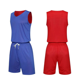 Uniformes de basketball d'hiver personnalisés à prix compétitif, imprimés par transfert thermique sur le devant, respirants, à séchage rapide, antibactériens, 100% coton - Product Image 2