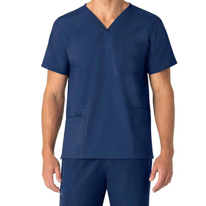 Uniformes hospitaliers Ensemble de gommage Vêtements de travail pour infirmière médicale Unisexe Scrubs Top Pant Doctor Suit - Product Image 1