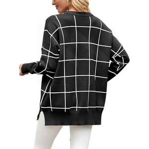 Jersey de algodón transpirable para mujer al por mayor, suéter de manga larga de marca de lujo para mujer, sudadera de invierno, suéter con capucha para niña - Product Image 4