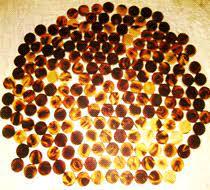 Espacios en blanco de botón de cuerno de búfalo rústico para ropa vintage - Product Image 4