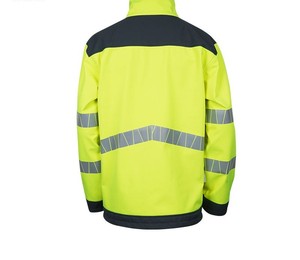 Vêtements de travail d'hiver fluorescents, chauds et imperméables pour hommes, vêtements de sécurité réfléchissants pour la route, support en polaire haute visibilité en usine - Product Image 6