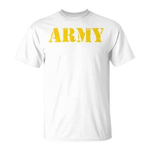 T-Shirt Tattica Militare Vintage Stile Retrò Abbigliamento Promozionale - Product Image 1