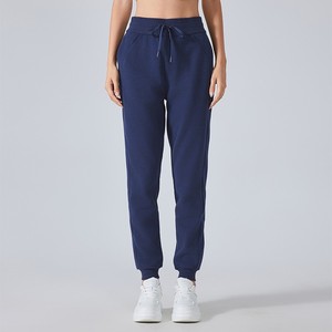 Taille haute cordon de survêtement pantalon femmes en plein air marche équitation formation pantalon respirant survêtement lâche vêtements de sport Fitness Yoga pantalon - Product Image 5