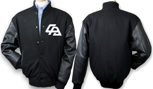 Autumn Winter Vintage Baseball Letterman Varsity Jackets for <b>Men</b> Custom Striped Embroidery Patches Formal Leather Sleeves <b>Men's</b> - Product Image 3