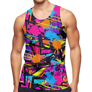 2025 nouveau Design hommes débardeurs été sans manches t-shirt Cool entraînement t-shirts plage athlétique sous-vêtements - Product Image 1