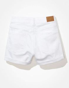 Mid Weight Structured Denim <b>Stretch</b> Comfort Super High Rise <b>Womens</b> Shorts Custom Logo <b>Womens</b> MS-SH-1429 - Product Image 6