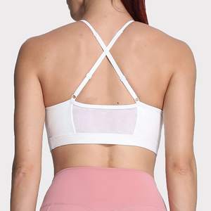 Ensemble de vêtements de yoga respirant et léger pour femmes, leggings à taille haute unis, soutien-gorge de sport à séchage rapide, contrôle du ventre doux, compression rapide - Product Image 2