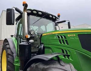 Tractor agrícola JOHNN DEEREE 6130R 4X4 barato, bastante usado tractor agrícola con cargador frontal, tractor 6R 4x4 - Product Image 3