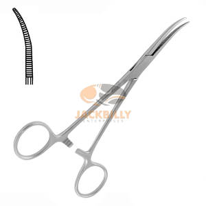 Pinces à artères Coller de haute qualité incurvées 14.0 cm pinces chirurgicales de qualité supérieure hémostase Instruments médicaux grossistes - Product Image 1