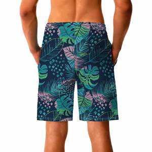 กางเกงขาสั้นผู้ชายลายพิมพ์แบบ Heat-Transfer สำหรับฤดูร้อน คุณภาพสูง เป็นมิตรกับสิ่งแวดล้อม ระบายอากาศได้ดี สไตล์สตรีท - Product Image 4