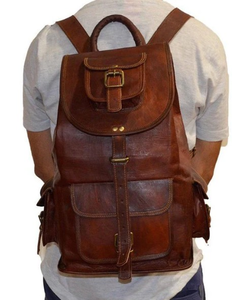 Sac en cuir de buffle souple personnalisé de haute qualité élégant Unique en cuir de galets lisses fabriqué à la main fermeture à glissière en coton multi-usages - Product Image 4
