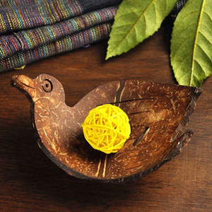 Top Seller 2025 Coconut Shell <b>Soap</b> Dish Holder/ Coconut Shell <b>Soap</b> Tray With Engrave Laser Logo for Using Home, Hotel - Product Image 3