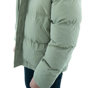 Nouvelles vestes matelassées d'hiver style tendance unisexe, épaisses, imperméables, à capuche, avec logo frontal, décontractées et tendance - Product Image 3