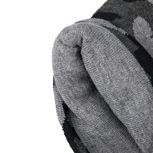 Nouveau style tendance, bonnet d'hiver uni unisexe, respirant, logo personnalisé, 100% acrylique, couvre-chef de voyage - Product Image 5