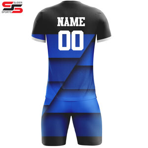 Uniformes de sublimación para adultos en 100% poliéster hecho tela ropa deportiva conjuntos de camisetas de fútbol - Product Image 6