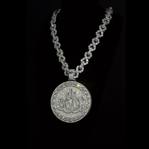 Amuletos Religiosos de Lujo con Diamantes Moissanite VVS, Estilo Hip Hop, Oro Rosa, Diamantes Engastados, Certificado IGI, Personalizados para Hombre y Mujer - Product Image 5