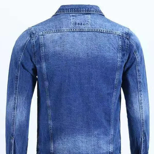 Vestes en jean surdimensionnées pour hommes Vestes en jean durables pour hommes Vestes en jean de qualité supérieure Vêtements décontractés - Product Image 2