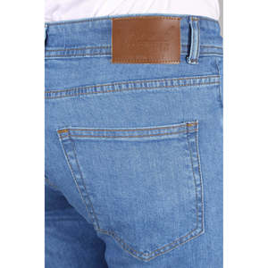 Pantalones Cargo Rectos de Cintura Alta para Hombre, Estilo Vintage, Marca Jonathan, con Logotipo Personalizado, Decoración de Botones, Mezclilla Oscura Lavada para Invierno, ODM - Product Image 5