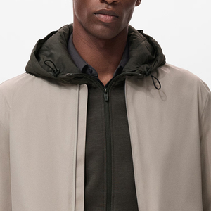 Vestes bomber pour hommes en tissu respirant, fermeture éclair OEM, prix bas, vestes pour hommes tendance, meilleur logo personnalisé imprimé 2026 - Product Image 2