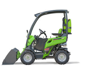 Chargeur sur pneus articulé multifonctionnel super compact Capacité de 350 kg Moteur à essence 25 CV Matériel de jardinage Pompe Kohler EFI - Product Image 1